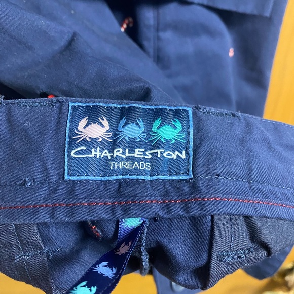 Charleston Threads Christmas Pants 36 waist, 30 length. Brand New, never worn! - Picture 3 of 4